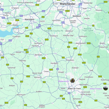Areas we cover